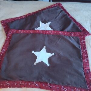 Western Cowboy Pillow Shams - 2